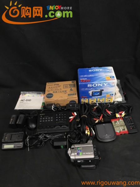 1203-990TM⑫3804 ビデオカメラ SONY ソニー DCR-TRV9 デジタルカメラ ビデオレコーダー Handycam ハンディカム アクセサリーキット付き