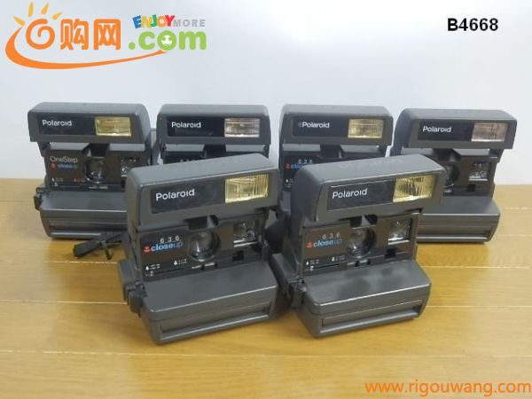 B4668M Polaroid ポラロイド 636 close up 6台まとめ売り