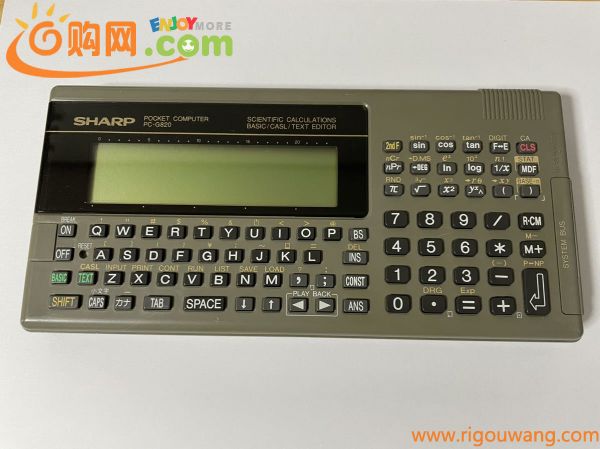 ☆動作品☆ SHARP ポケットコンピュータ PC-G820 ポケコン シャープ 