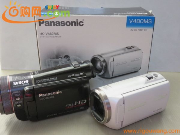 351☆パナソニック PANASONIC HC-V480MS/HDC-TM300 ジャンク扱 カメラ レンズ 1円～