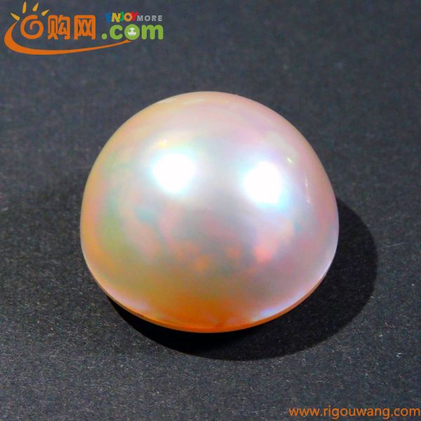 大粒！！◆マベパール 33.48ct◆おまとめ ルース 裸 真珠 pearl ハーフ half 宝石 ジュエリー 美品