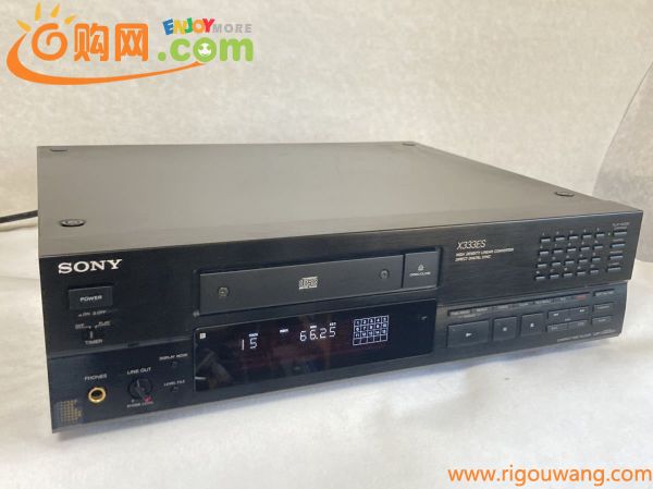 SONY CDP-X333ES CDプレーヤー　リニアモーター式ピックアップスライド機構採用
