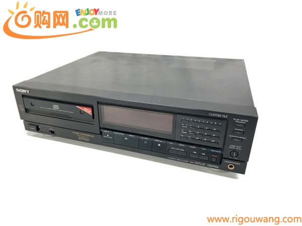 SONY CDP-337ESD ソニー CDデッキ CDプレーヤー 音響機材 訳ありS7080129