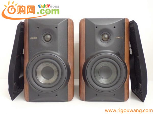 【2】KENWOOD LSF-777 2WAYブックシェルフ型スピーカ−システム ペア ケンウッド S/N 60700606/60900845 ◆ 68D9D-27