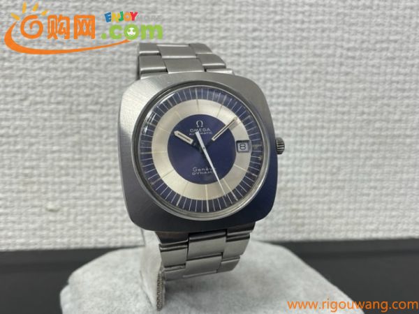 OMEGA AUTOMATIC Geneve DYNAMIC 腕時計 オメガ ダイナミック アンティーク 希少スクエア 動作品