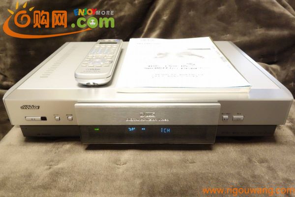Victor HM-DH35000 D-VHSビデオデッキ リモコン・取説付き 通電OKジャンク品