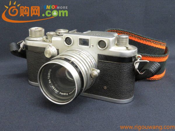 10371　小412-180　カメラ　ニッカ　Type-5　本体　レンズ　アンティーク　レトロ　フィルムカメラ　中古　動作未確認　Nicca　60