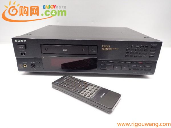 SONY ソニー CDP-X333ES CDプレーヤー リモコン付 ∩ 68D88-3