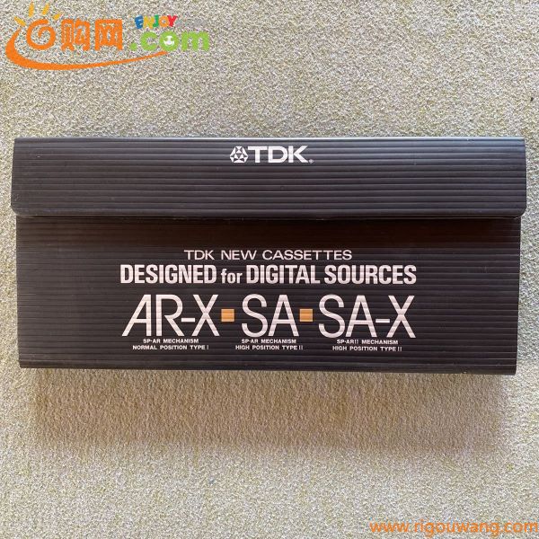 未使用　TDK カセットテープ　AR-X46 SA46 SA-X46 3本入り