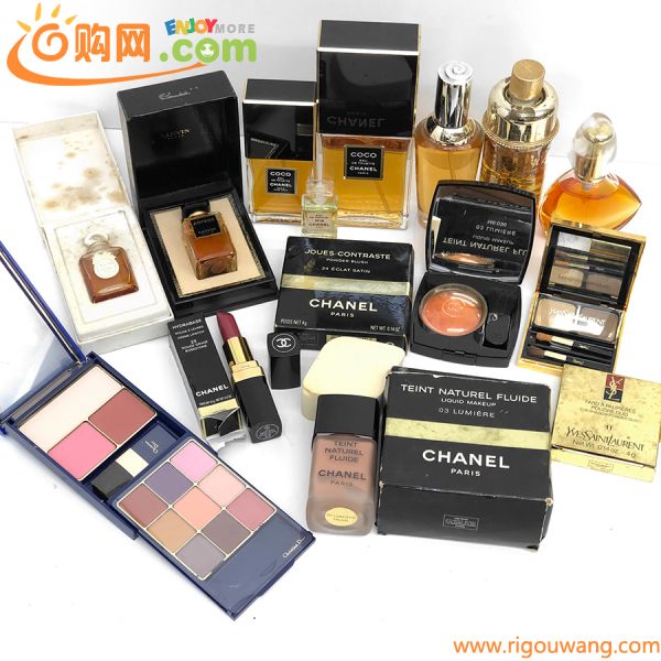 1円~! 香水 コスメ 全13点セット CHANEL DIOR YSL ブランド まとめ売り シャネル COCO ココ 資生堂 アンジェリーク ディオール ランバン