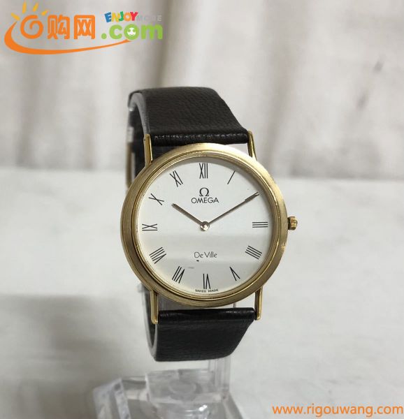 【SK471】OMEGA オメガ DEVILLE デビル QZ クォーツ 白文字版 メンズ腕時計 腕時計 ヴィンテージ
