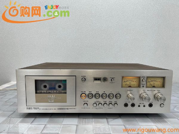 △4219　現状品　オーディオ機器　カセットデッキ　AKAI　GXC-760D　アカイ　【音出しOK】