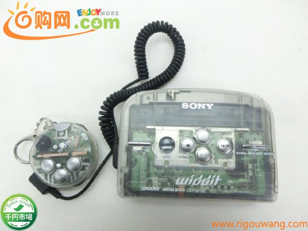 【N-3796】SONY ソニー WALKMAN ウォークマン Widdit WM-FK5 ポータブルカセットプレーヤー ジャンク【千円市場】