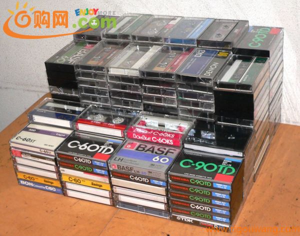 ★ 中古カセット テープ - 200本 / TDK、 SONY、maxell、他 ★