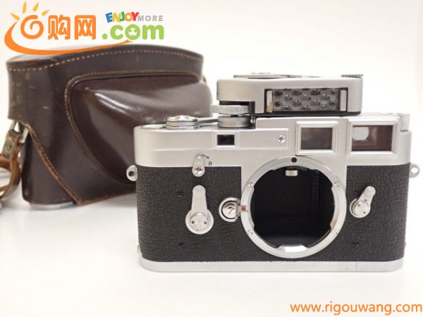 Leica M3 後期型 1960年製 ライカ M型 レンジファインダー + Leica METER MC 露出計 ▲ 69025-1