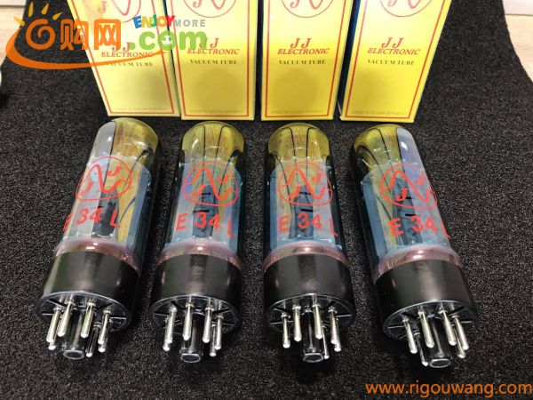 JJ E34L BLUE（6CA7/EL34）Mached Quad 4本【未使用】