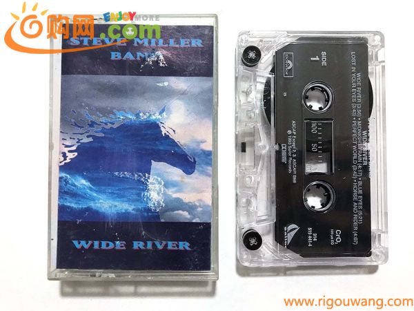 ■カセットテープ■スティーヴ・ミラー・バンド Steve Miller Band『Wide River』■洋楽カセット出品中 同梱8本まで送料185円