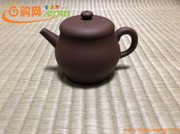 煎茶道具 急須 紫泥 茶銚 壷 平安竹泉 三浦竹泉 京焼