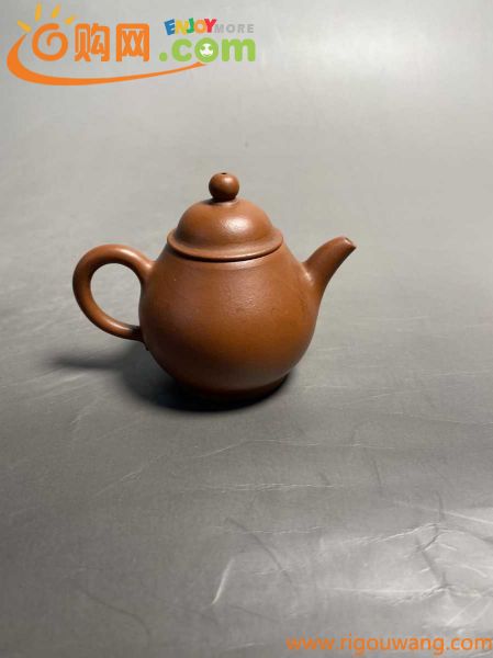 旧家蔵出 清時代 朱泥 潘 紫泥 紫砂 中国宜興 中国唐物 煎茶道具 中国茶器 白泥 中国古玩 中国美術