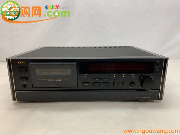 【NB-2526】TEAC ティアック R-9000 カセットデッキ 通電確認済 ジャンク【千円市場】