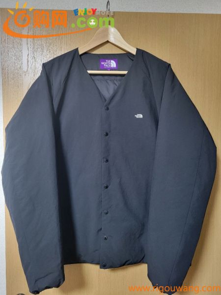 ノースフェイス パープルレーベル THE NORTH FACE PURPLE LABEL ND2958N Down Cardigan Black ダウン カーディガン ブラック M 221230