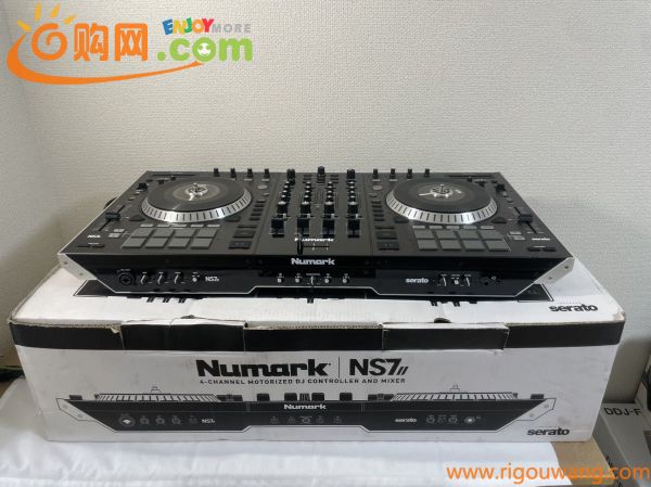 ◎動作品 Numark NS7 Ⅱ DJ コントローラー ミキサー 4-CHANNEL MOTORIZED DJ CONTROLLER AND MIXER 4チャンネル ターン テーブル DJ機材