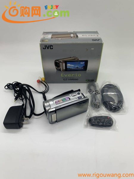 ▲【売り切り】JVC ケンウッド 64GB ハイビジョンメモリームービー Everio GZ-HM890-S