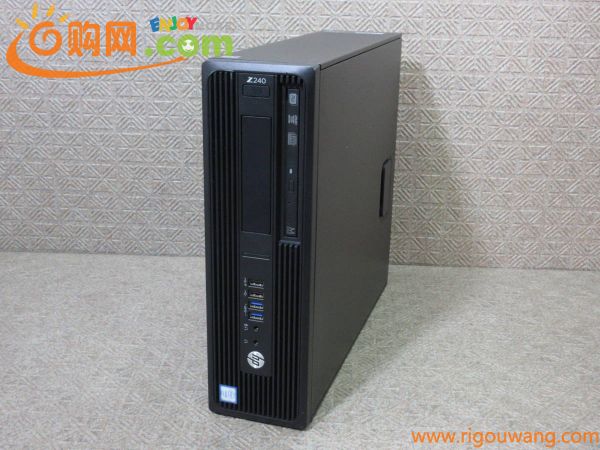 【※ストレージ無し】HP Z240 SFF / Xeon E3-1230v5 3.40GHz / 16GB / Quadro K1200 / DVDマルチ / No.Q070