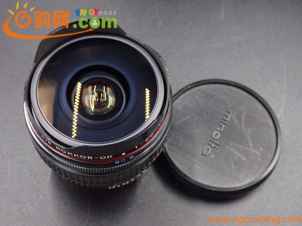 美品　ミノルタ MINOLTA MC FISH-EYE ROKKOR-OK 16mm F2.8 