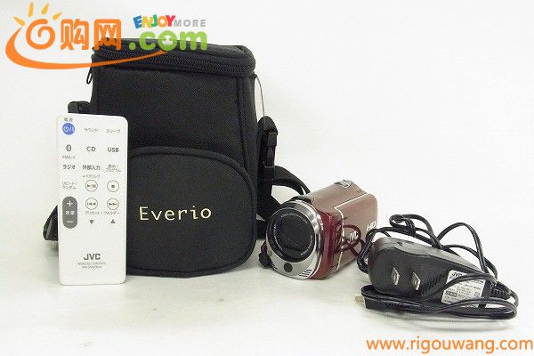 M301-Y20-930 JVC EVERIO エブリオ GZ-HM350-R ビデオカメラ 通電確認済み 現状品①