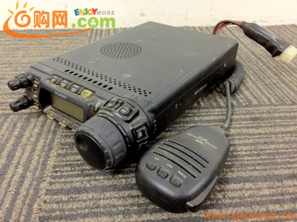 【通電動作未確認】YAESU FT-857 ヤエス トランシーバー MH-31 マイク付き　Y5636