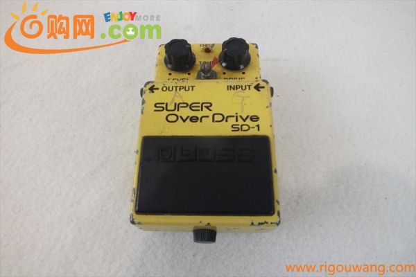 ☆ BOSS SD-1 エフェクター 中古現状品 動作確認済 音出し確認済 230507T3099