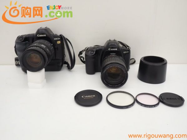 Canon キヤノン 一眼レフカメラ EOS-1N RS/EOS-1N ボディ + レンズ2本セット ∽ 6A6D9-9