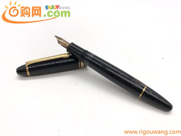 0502-508M③20360 万年筆　MontBlanc モンブラン　4810 14K 585 文房具　ブラック