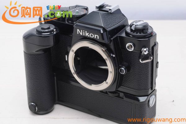  Nikon FE ボディ ブラック 3712651 MF-12 MD-12 ニコン