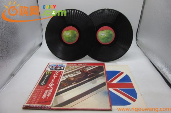 【国旗帯付】The Beatles(ビートルズ)「1962-1966」LP（12インチ）/Apple Records(EAS-77003・4)/ロック