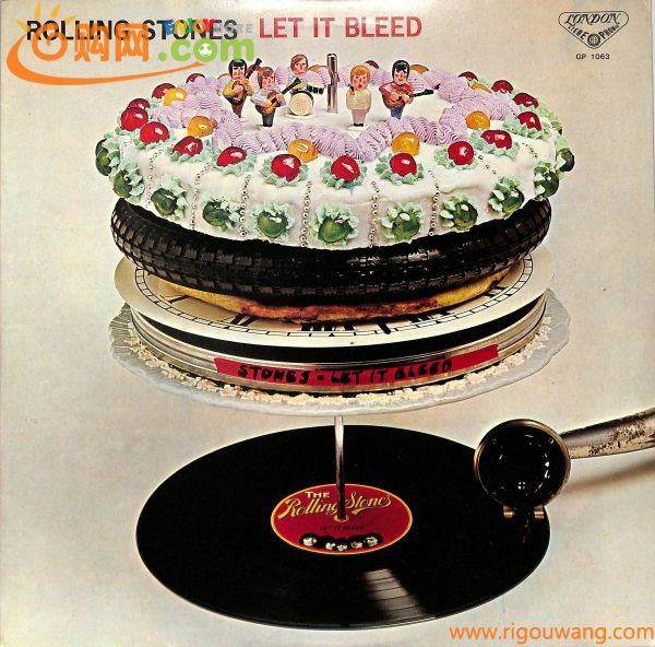 A00554959/LP/ローリング・ストーンズ「Let It Bleed (1976年・GP-1063・ブルースロック)」