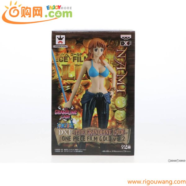 【中古】[FIG]ナミ ワンピース DXF～THE GRANDLINE LADY～ ONE PIECE FILM GOLD vol.2 フィギュア プライズ(36674) バンプレスト(61072276)