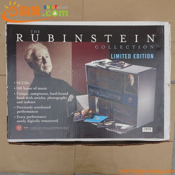 Q09532【輸入盤!外箱付!】The Rubinstein Collection LIMITED EDITION 94枚組CDBOX