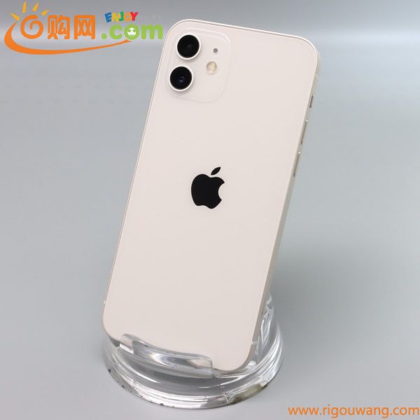 Apple iPhone12 64GB White A2402 MGHP3J/A バッテリ86% ■SIMフリー★Joshin6125【1円開始・送料無料】