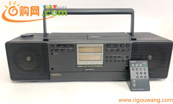 SONY ソニー CFD-K10 CDラジカセ CDプレーヤー カセットプレーヤー 1992年 CD カセット 音楽 現状品 リモコン