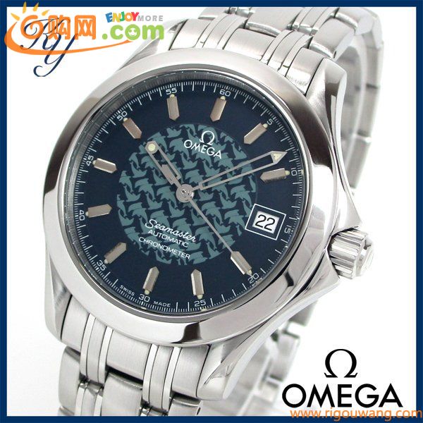 1円～ 価格高騰 3ヶ月保証付き 磨き済み 美品 本物 人気 OMEGA オメガ シーマスター ジャックマイヨール 1997 自動巻き メンズ 時計