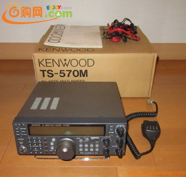 KENWOOD ケンウッド TS-570M オールモードマルチバンダー トランシーバー マイク＆電源DCコード付き