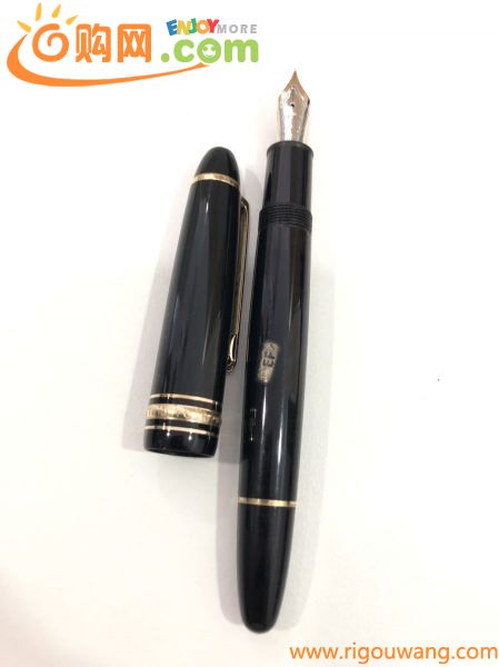 筆記未確認 MONTBLANC モンブラン MEISTERSTUCK マイスターシュテュック pix ピックス 4810 万年筆 ペン先 K14 14K 585 ブラック