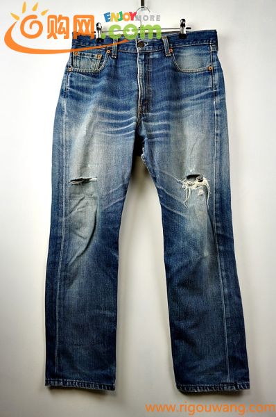 I106　USA製　リーバイス　Levis　505-03　00S　デニムパンツ　ジーンズ　サイズW34　