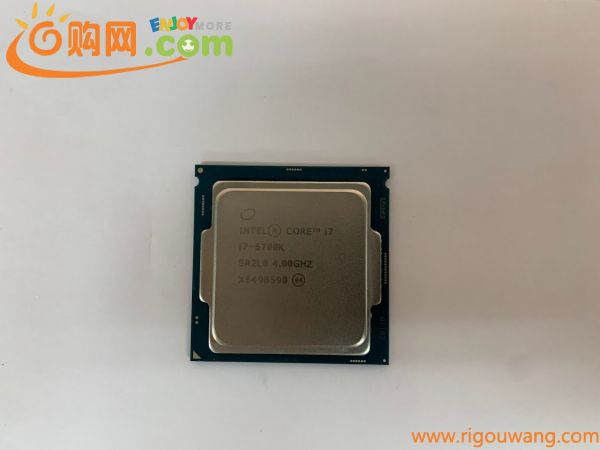 【ハード王】中古CPU/Corei7-6700K SR2L0 4.00GHz/K670