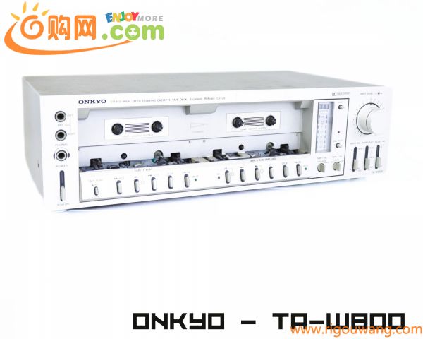 【通電のみOK】 ONKYO / オンキョー TA-W800 ステレオカセットデッキ カセットプレーヤー 010FZBZ05