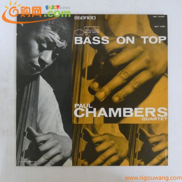 46049262;【US盤/BLUE NOTE】Paul Chambers Quartet / Bass On Top