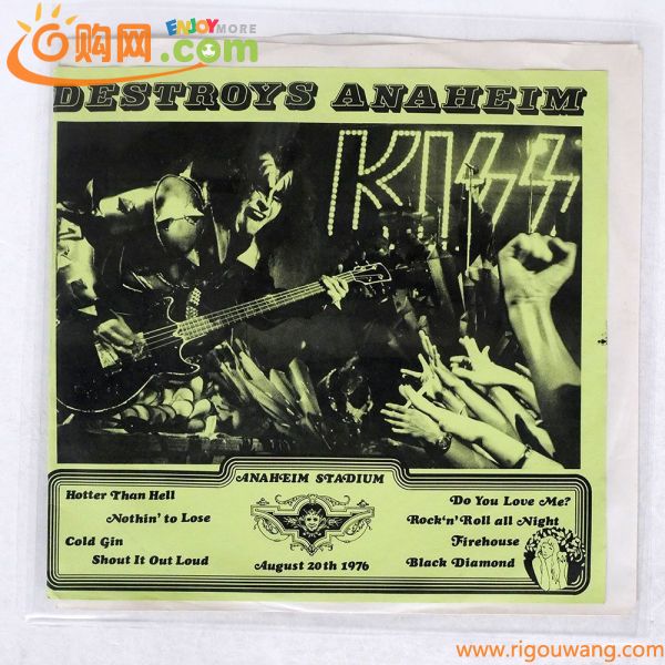 ブート KISS/DESTROYS ANAHEIM/NOT ON LABEL IMP1120 LP