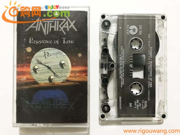 ■カセットテープ■アンスラックス Anthrax『Persistence Of Time』■同梱8本まで送料185円